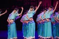 Huian women -Dance drama Ã¢â¬ÅThe Dream of Maritime Silk RoadÃ¢â¬Â Royalty Free Stock Photo